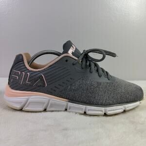 FILA Memory Primeforcer Gray/Pink Sneakers Women’s Size 11